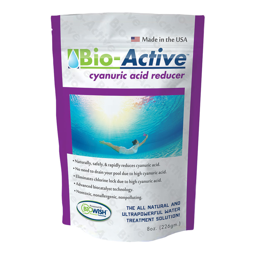 Bio Active Cyanuric Acid In Pool Level Reducer