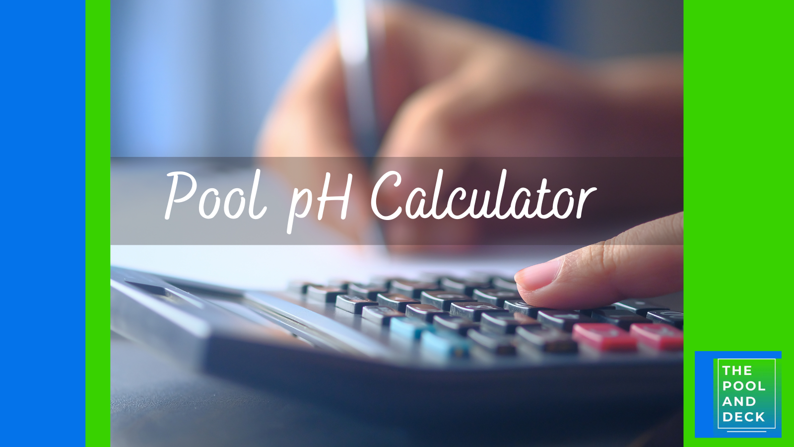 2024 Pool pH Calculator: Free & Easy to Use!