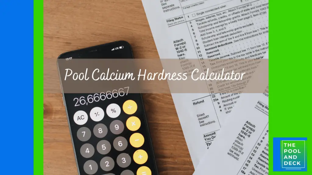 Pool Calcium Hardness Calculator