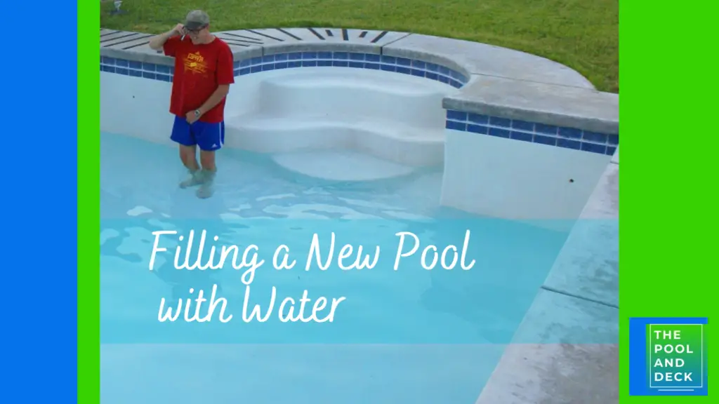 Filling a New Pool with Water