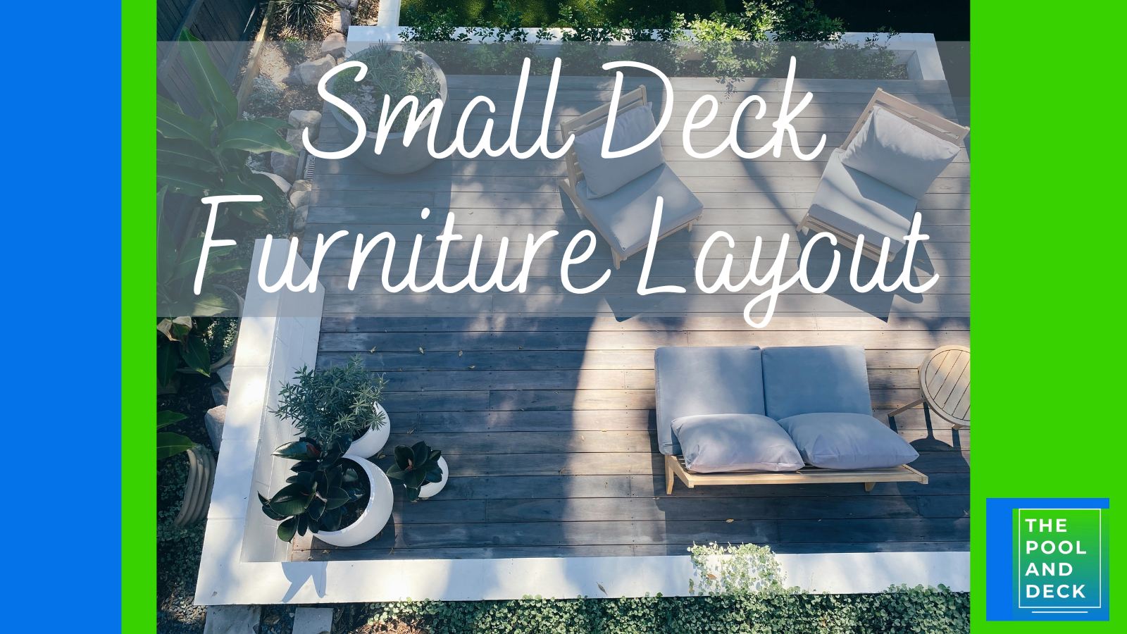 11 Creative Small Deck Furniture Layout Ideas!