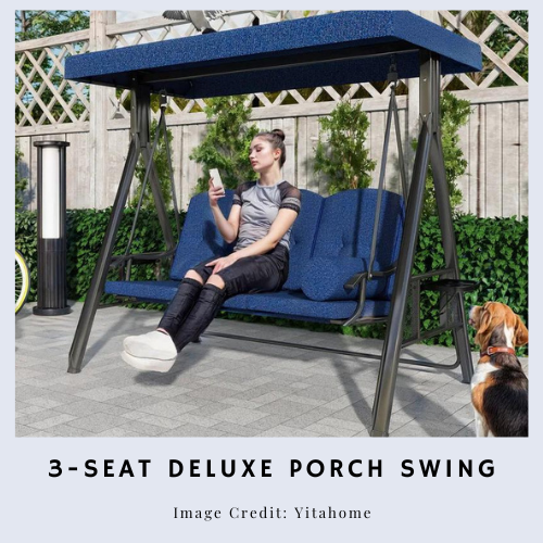 3-Seat Deluxe Porch Swing