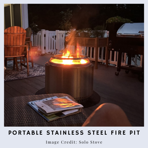 Portable Stainless Steel Fire Pit