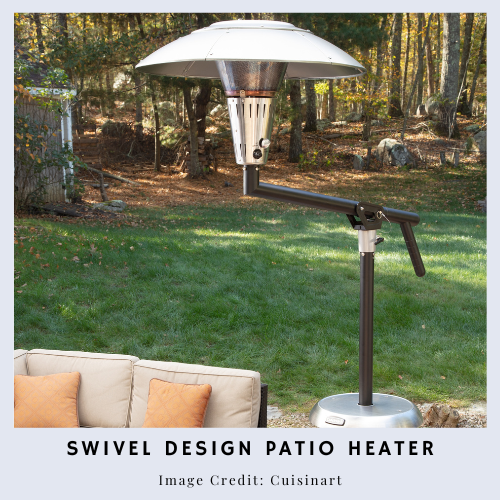 Swivel Design Propane Patio Heater