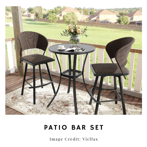 Patio Bar Set