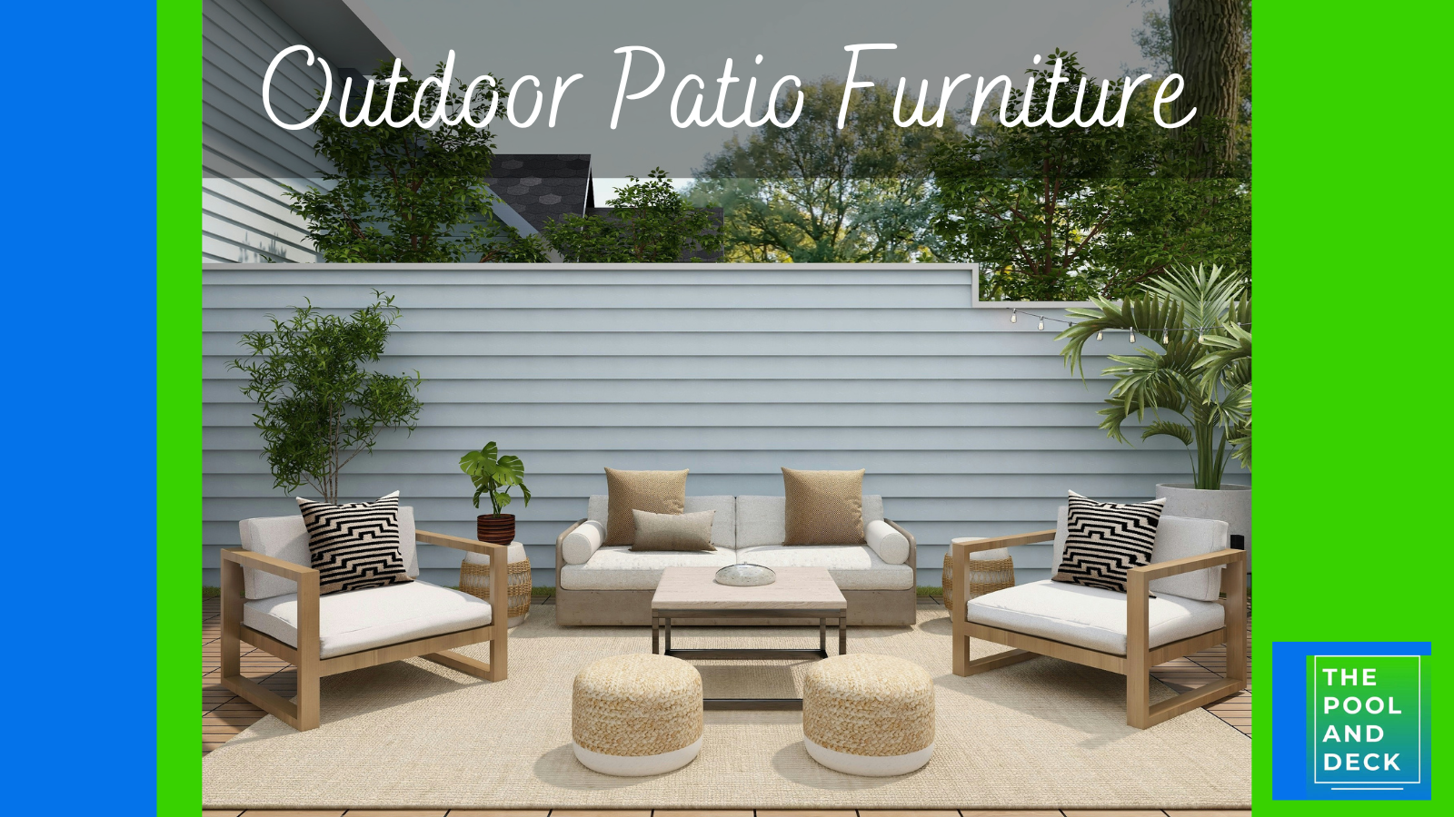 11 Awesome Outdoor Patio Furniture Ideas for 2024!