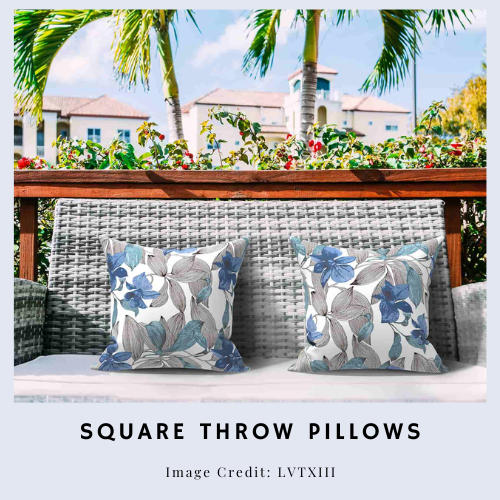 Square Throw Pillows