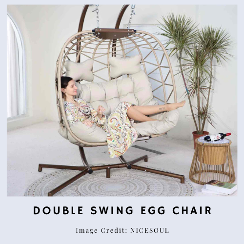 Double Swing Egg Chair