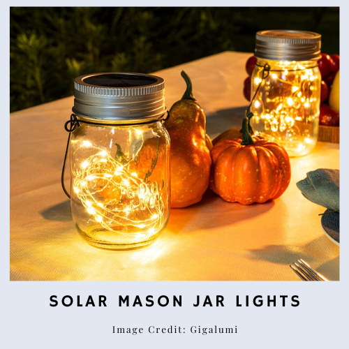 Solar Mason Jar Lights