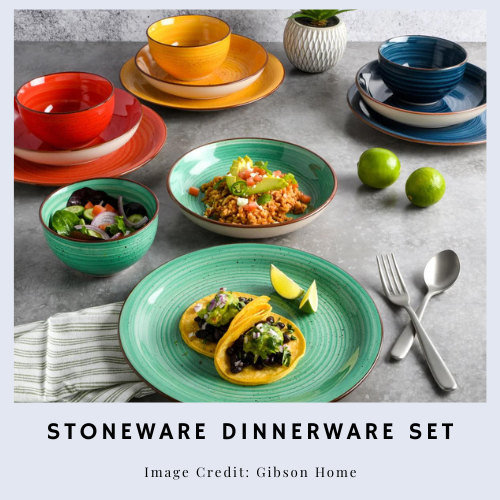 Outdoor Stoneware Dinnerware Set