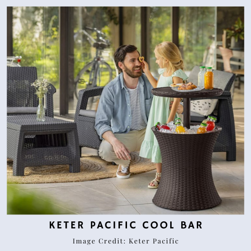 Keter Pacific Cool Bar - Deck Bar