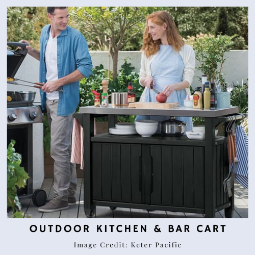 Outdoor Kitchen & Bar Cart