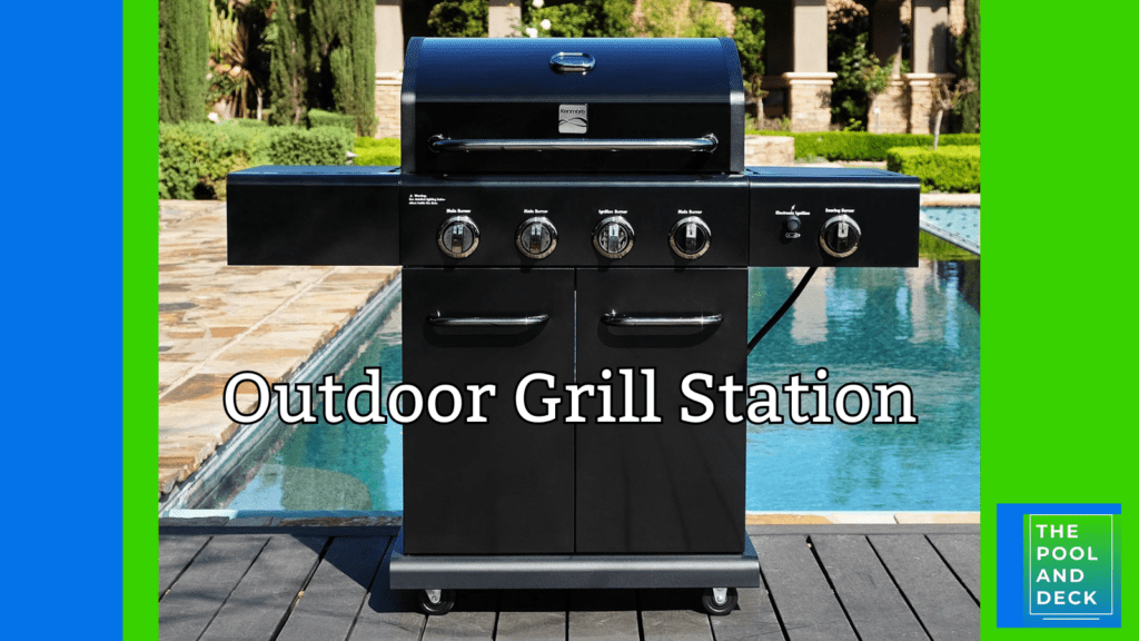 Outdoor Grill Station