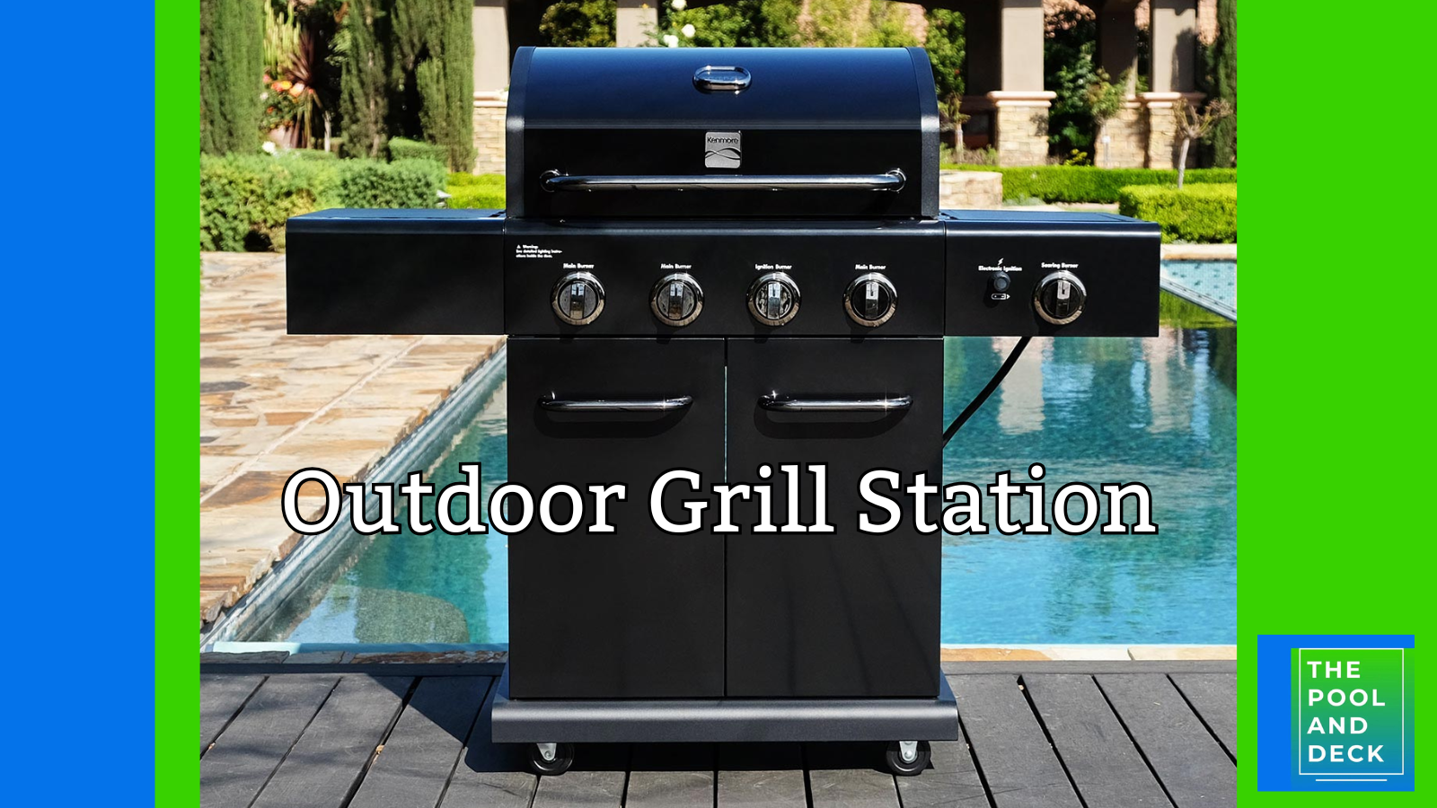 Outdoor Grill Station