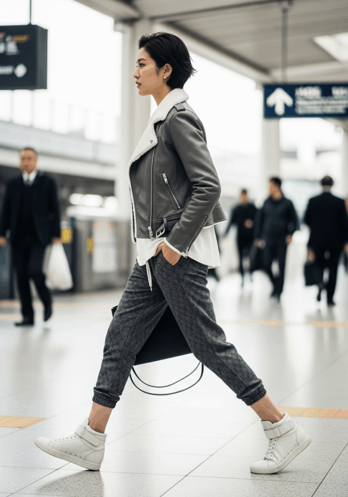 Edgy Grey & Athleisure Blend