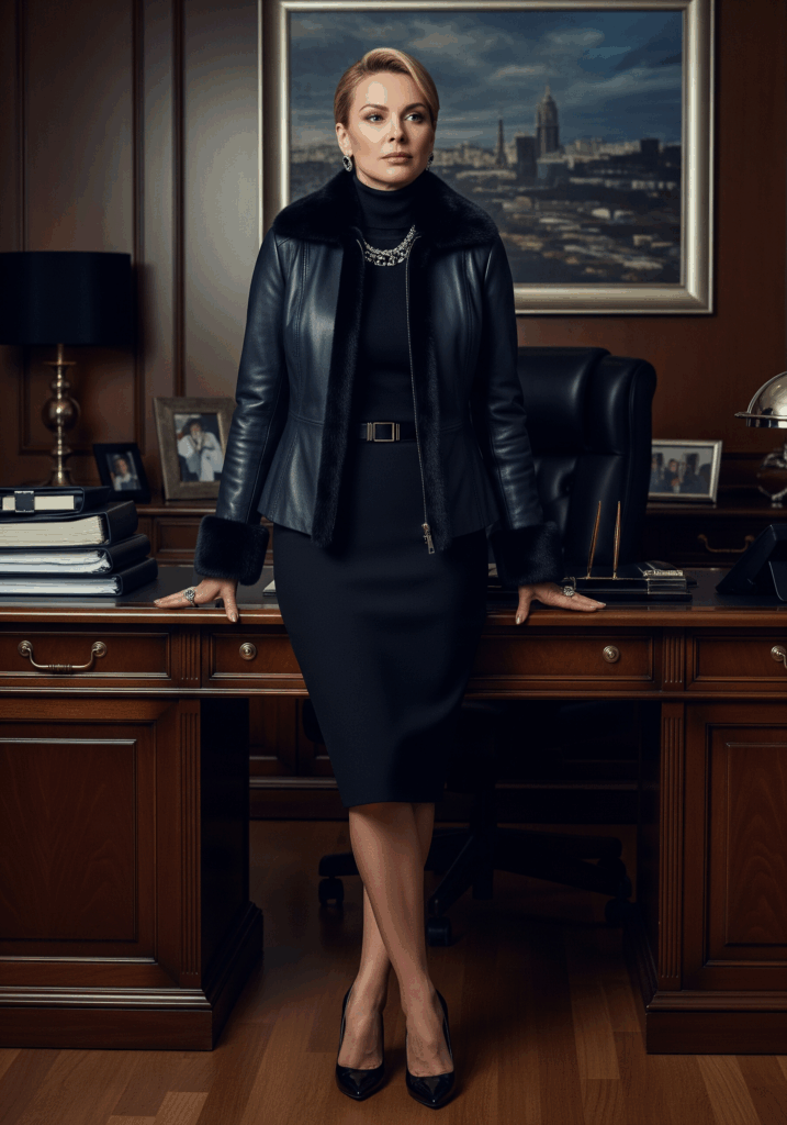 Understated Elegance of Deep Navy & Black