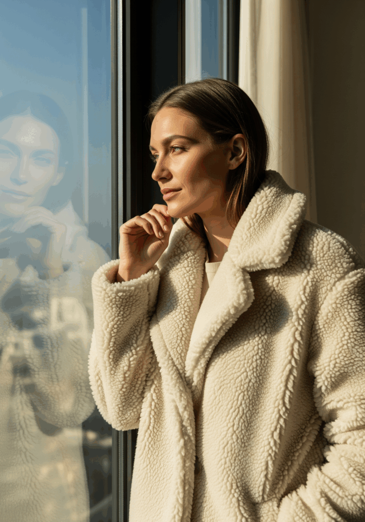 Cream Teddy Textured Dream