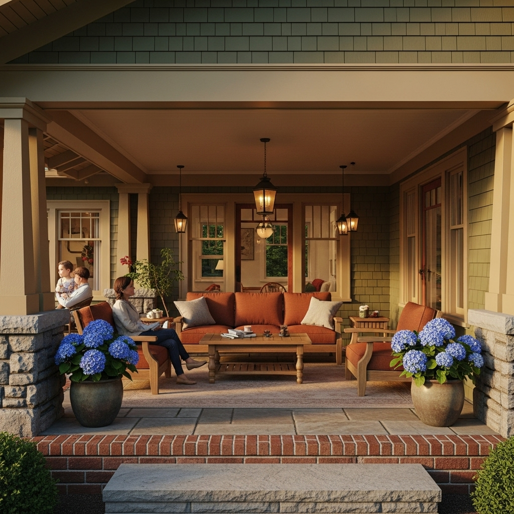 Warm Craftsman Inviting Sanctuary