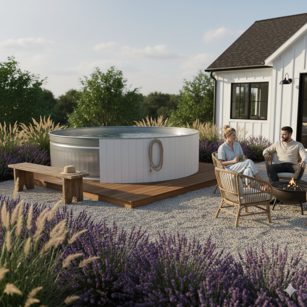 Another one of 15 Innovative Above-Ground Pool Ideas for 2026!