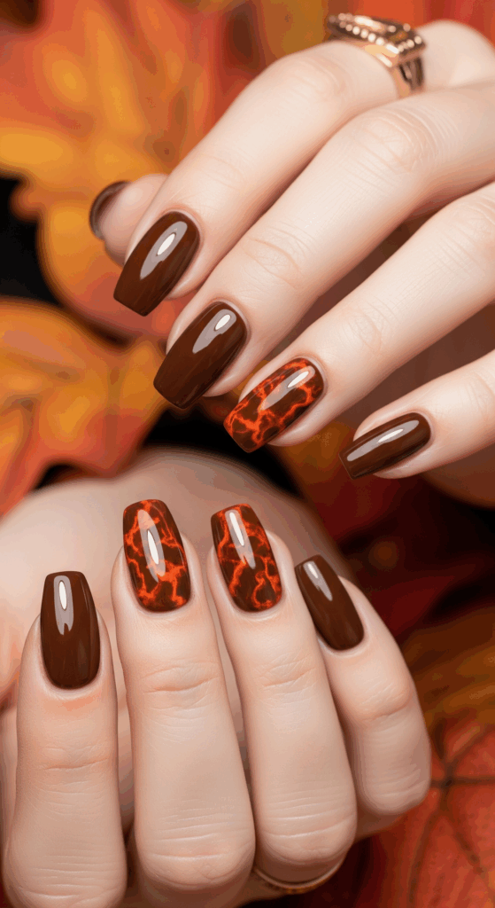 One of 21 Stunning Fall Nail Designs For This Season!