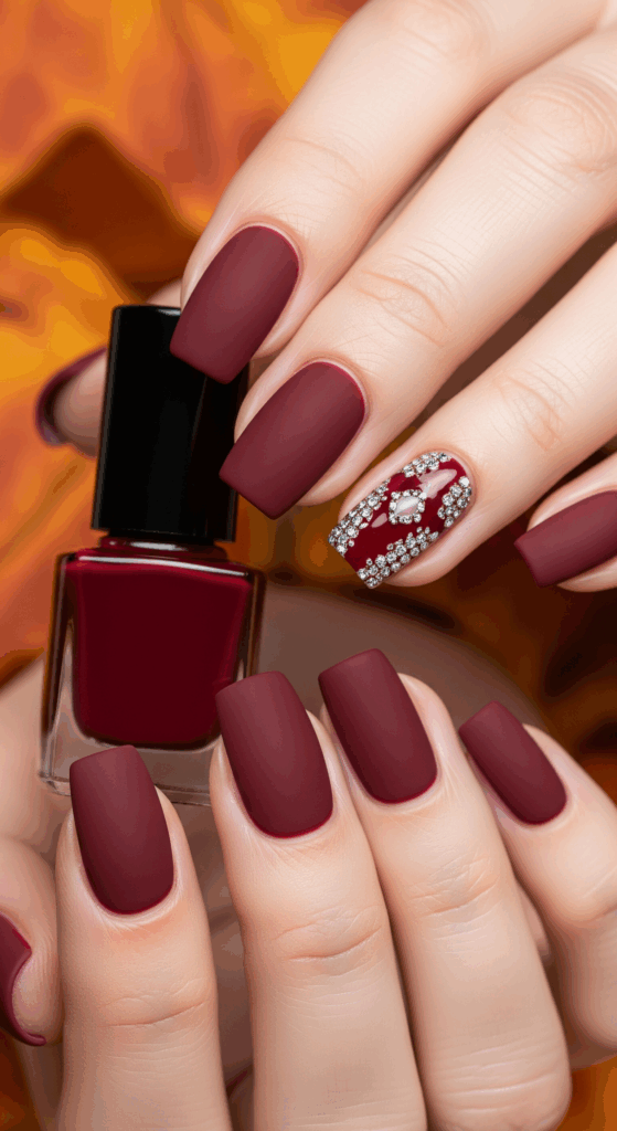 One of 21 Stunning Fall Nail Designs For This Season!