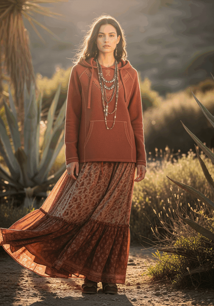 Bohemian Hoodie: Free-Spirited Style