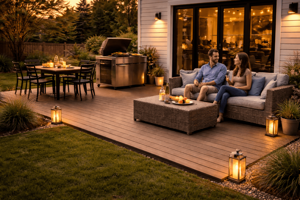 How to Build a Ground-Level Deck Attached to a House: A Terrific Option!