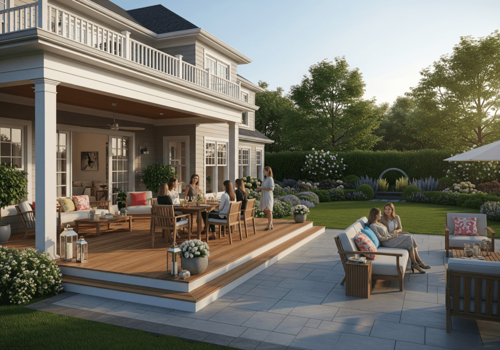 How to Build a Deck Over a Concrete Patio