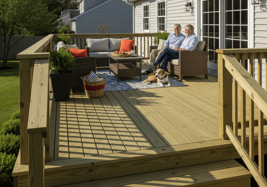 How to Build a Pressure-Treated Deck