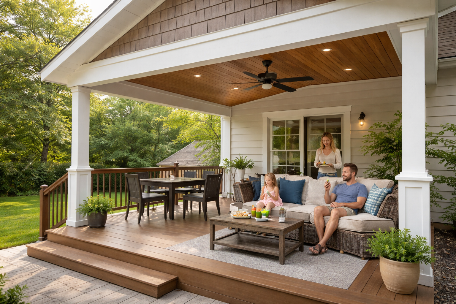 How to Build a Covered Deck