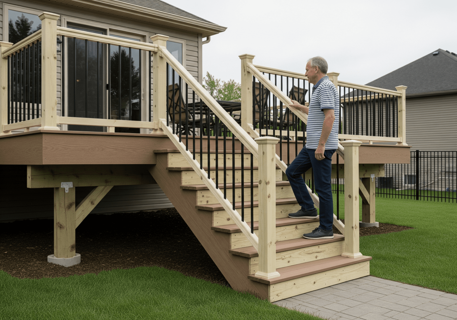 How to Build Deck Steps and Railings: Safety Ensured! [2026]