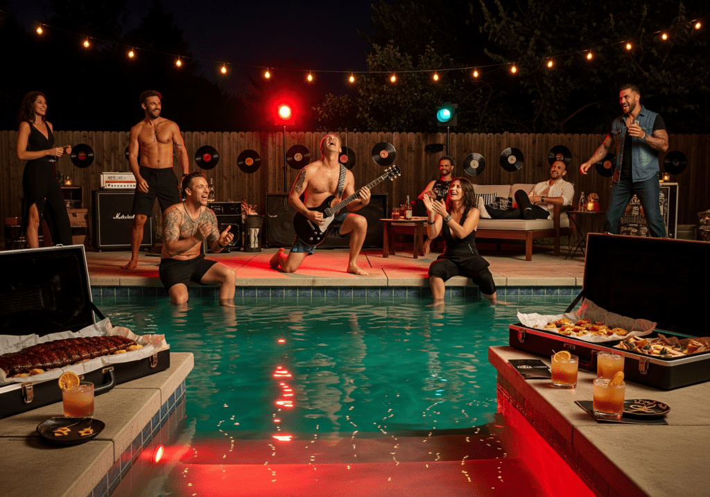 Rock & Roll Revival Pool Party for Electric Energy!