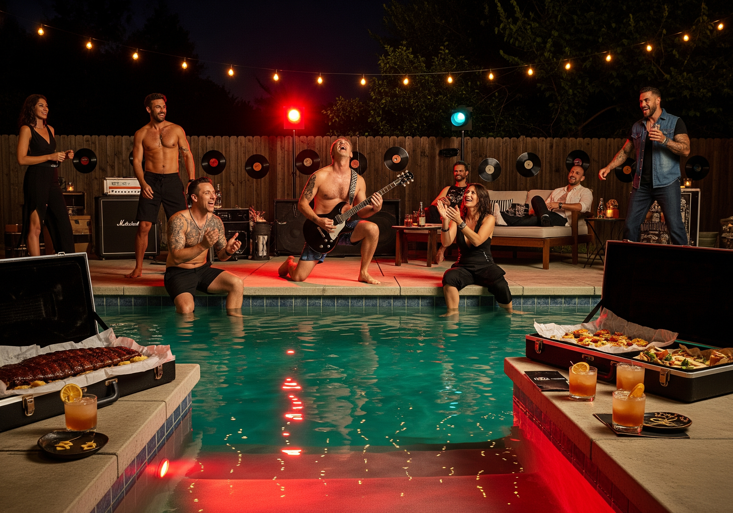 Rock & Roll Revival Pool Party for Electric Energy!