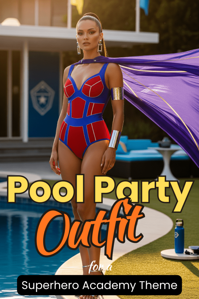 Superhero Academy Themed Pool Party
Pool Party Outfit Ideas