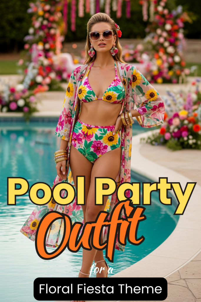 Floral Fiesta Pool Party
Pool Party Outfit Ideas
