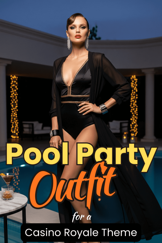 Casino Royale Themed Pool Party
Pool Party Outfit Ideas
