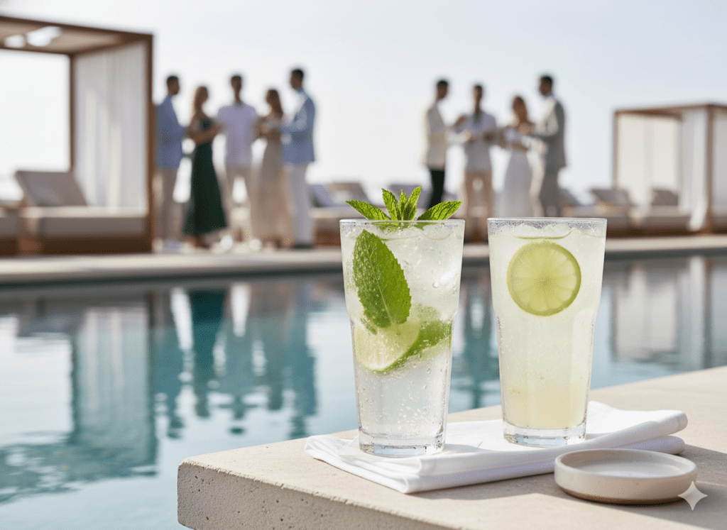 Pool Party Drinks Pairing - Beach Club