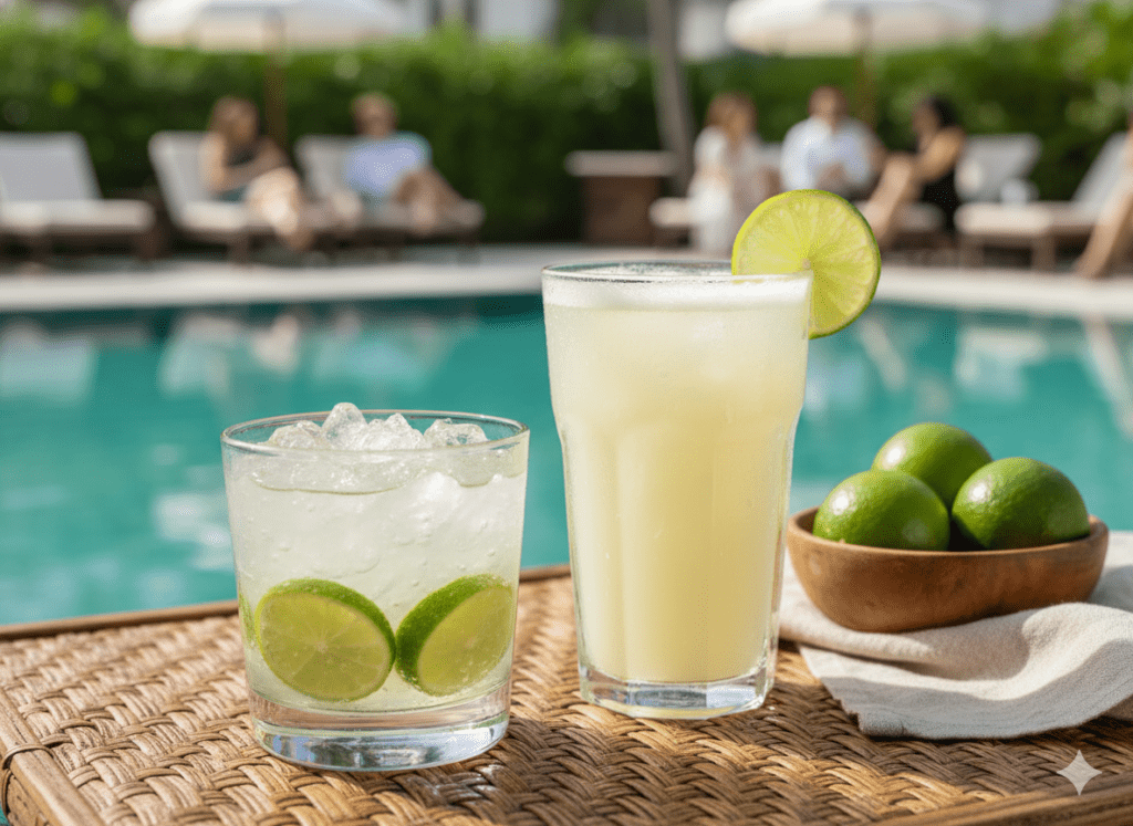 Pool Party Drinks Pairing - Copacabana Beach