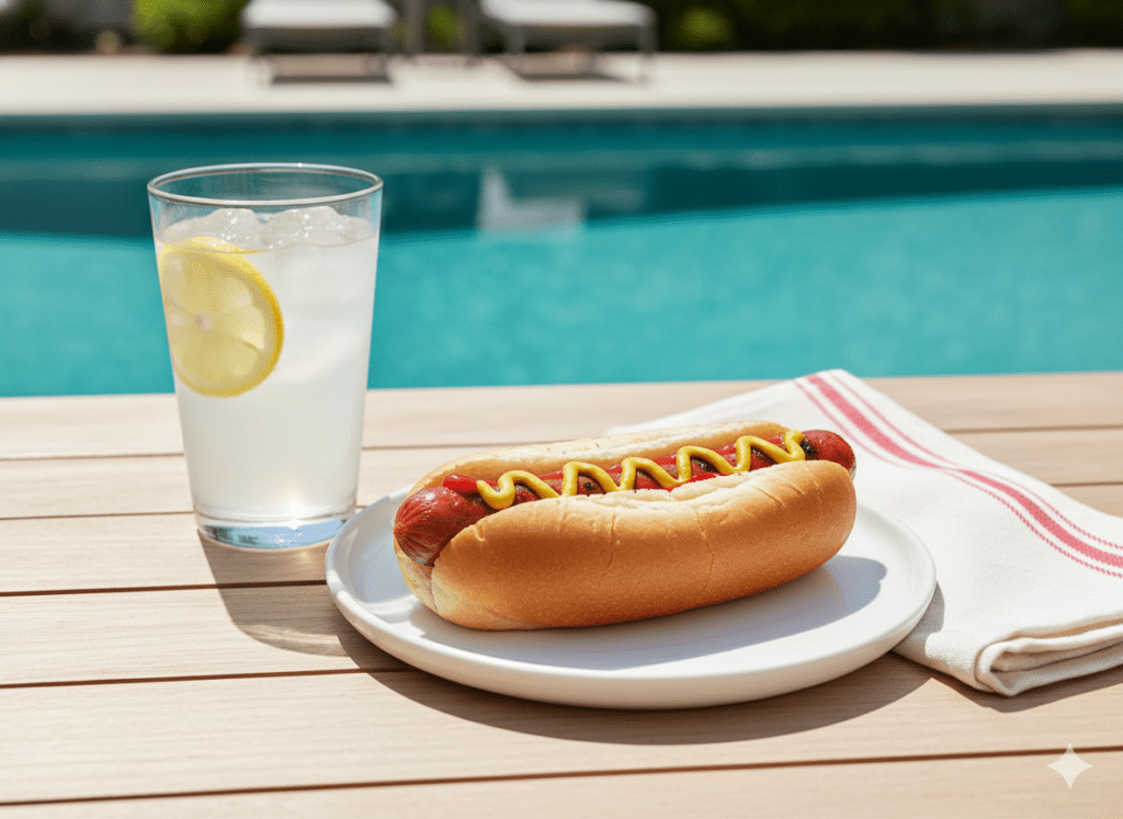 Signature Pool Party Food - Classic Americana