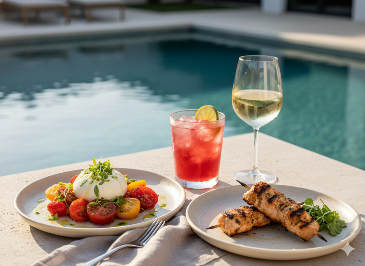 Signature Pool Party Food - Feature